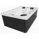 spa jacuzzi du extérieur SPAtec 450B blanc